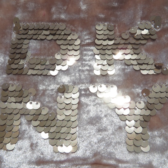 DKNY Girls 4T Dress Sequence Beige barely used - Picture 5 of 8